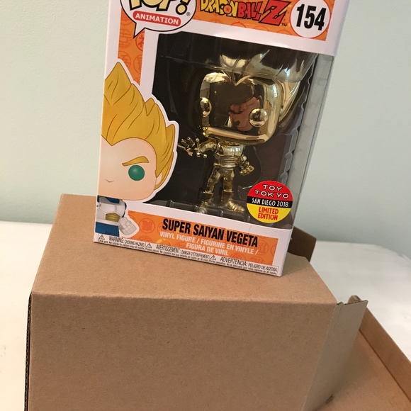 New Pop DragonBall Super Saipan Vegeta - Picture 1 of 5